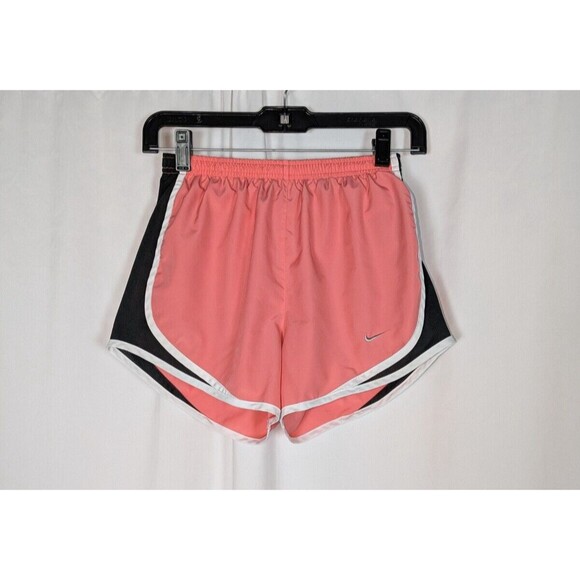 Nike Shorts XS Women's Pink Dri Fit Tempo Stretch Waist Athletic Workout Running - Picture 1 of 8